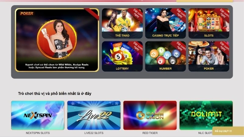 Kho game siêu chất của nhà cái Kimsa