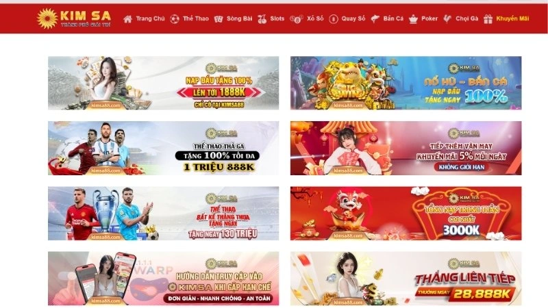 Các sự kiện khuyến mãi của nền tảng Các sự kiện khuyến mãi của nền tảng